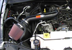 Jeep Liberty Performance Air Intake - K&N Engineering - 77 Metal Intake - `10-`11